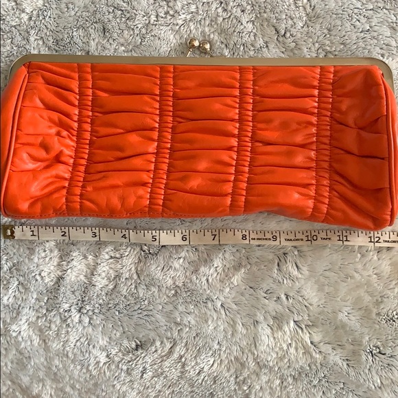 Bonita Orange Clutch - Picture 2 of 8